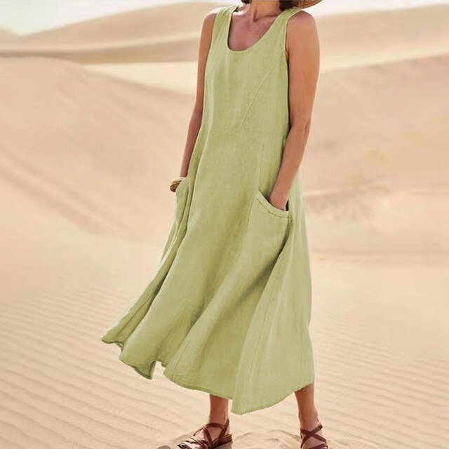 Weiches - Sommer Taschenkleid für dich