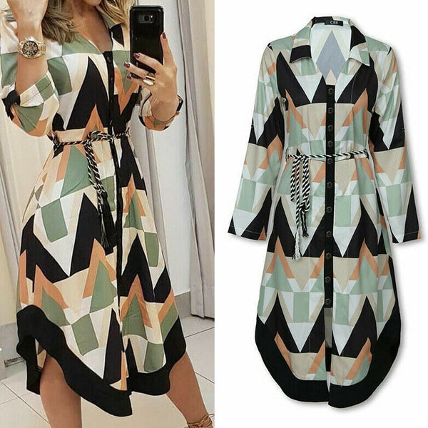 Bequemes Langärmliges Kleid für dich