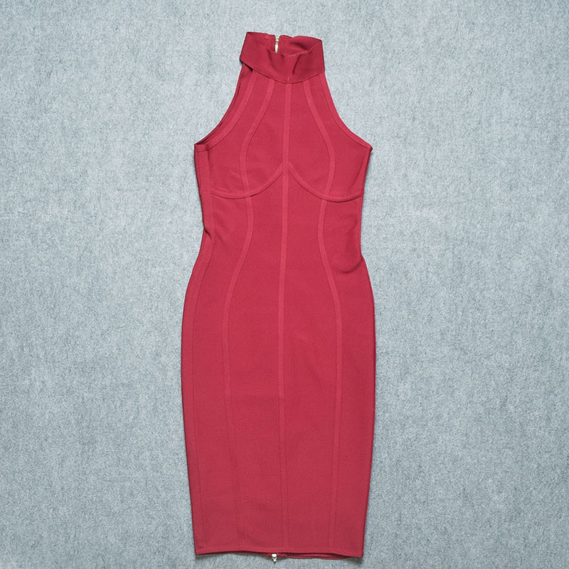 Leichtes - Ärmelloses gestreiftes Kleid für dich