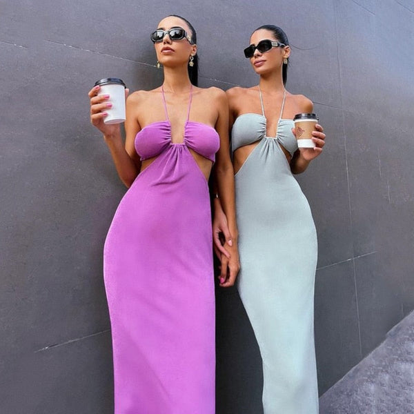 Schönes Ãrmelloses Maxikleid für Damen