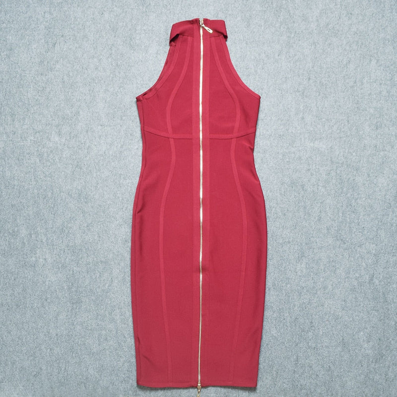 Leichtes - Ärmelloses gestreiftes Kleid für dich