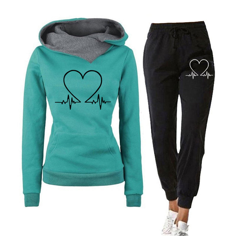 Heartbeat - Jogging-Set mit Hose für Frauen
