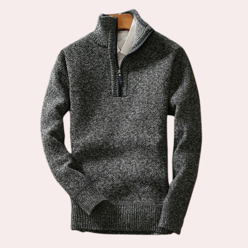 Bequeme warme Ripp-Hoodie für Herren