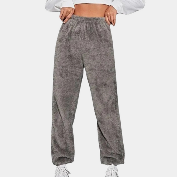 Weiche Plüsch-Loungebrocken für Damen im Trend
