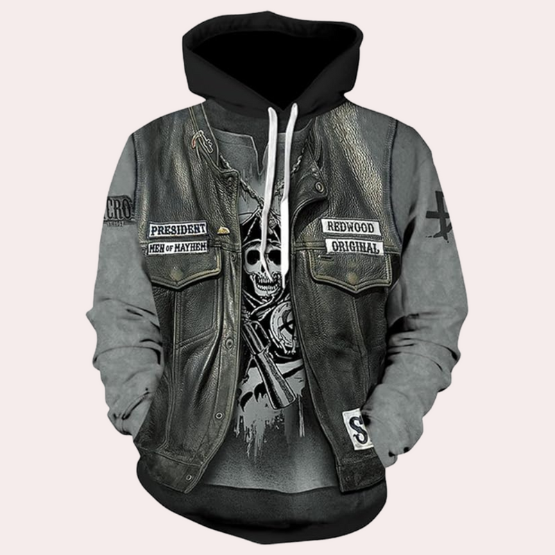 Bequeme und auffällige Herren-Hoodie