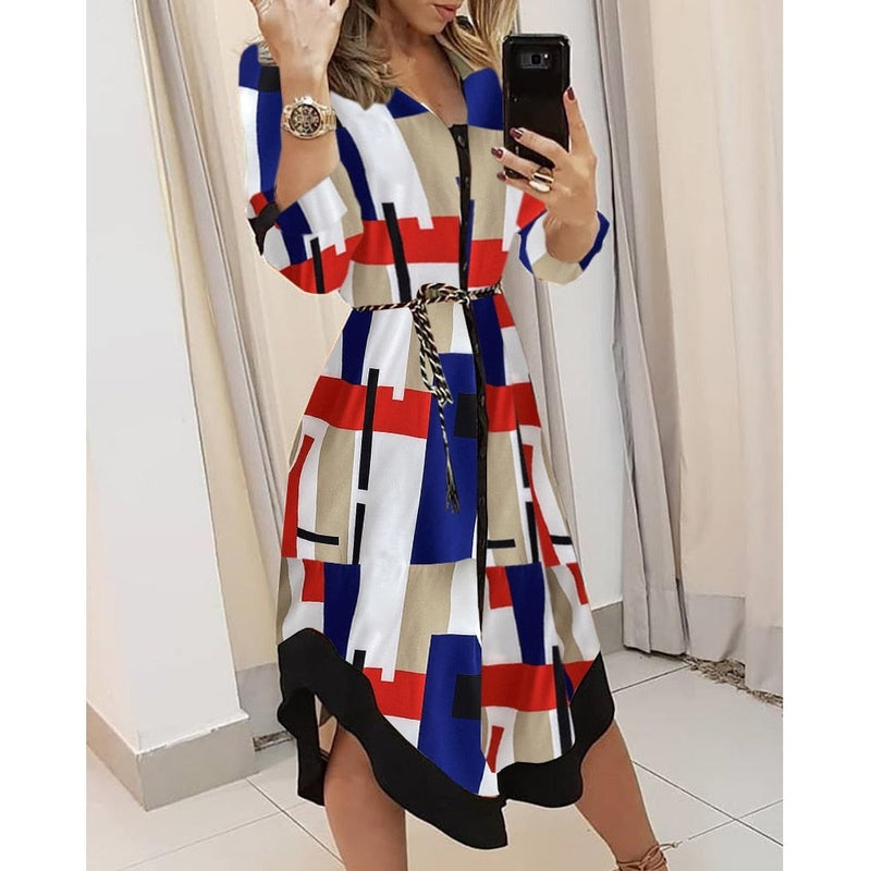 Bequemes Langärmliges Kleid für dich