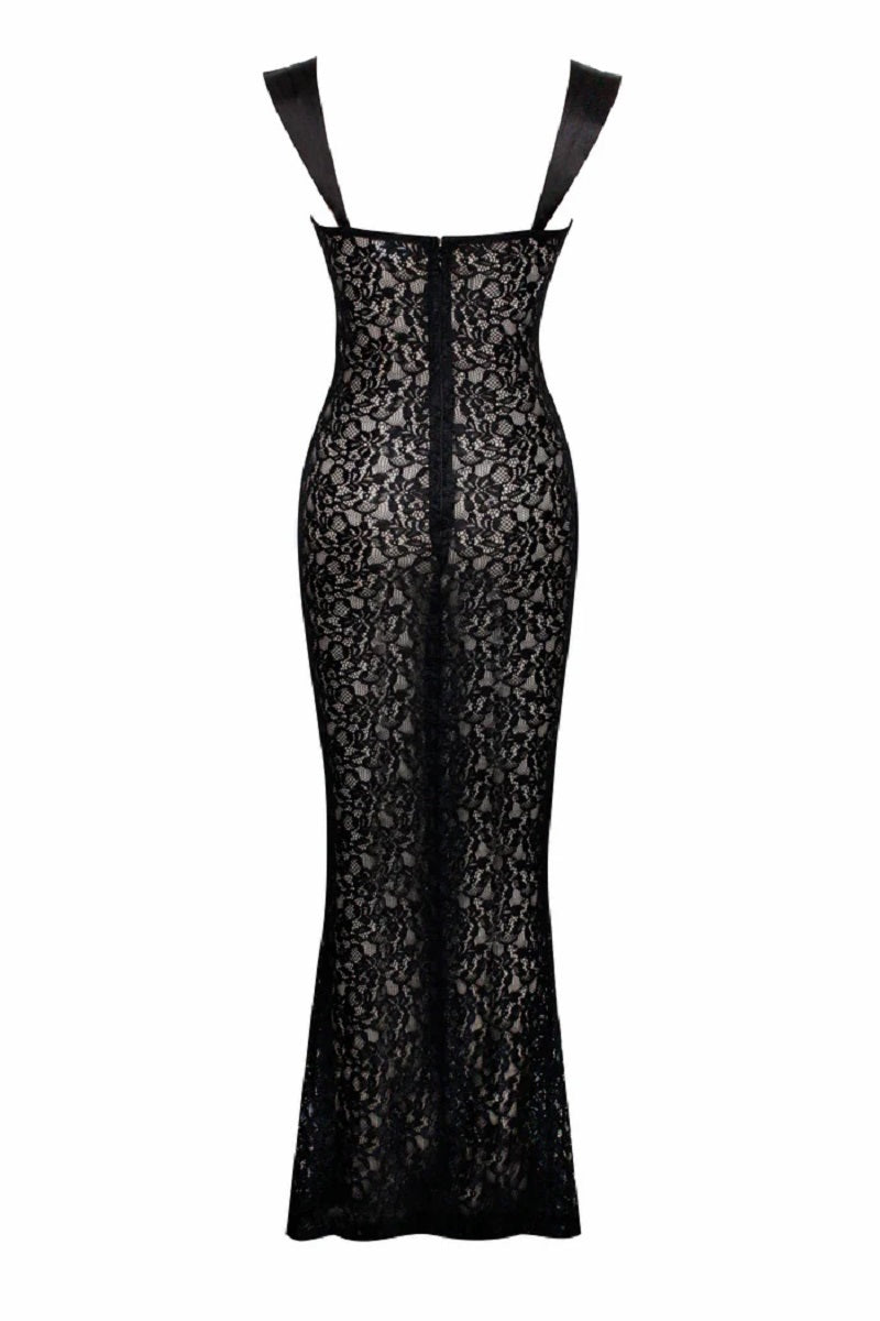 Elegantes Maxikleid aus Spitze für besondere Anlässe
