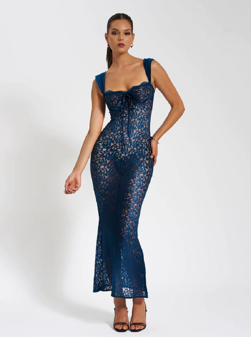 Elegantes Maxikleid aus Spitze für besondere Anlässe