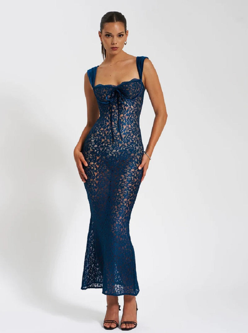 Elegantes Maxikleid aus Spitze für besondere Anlässe