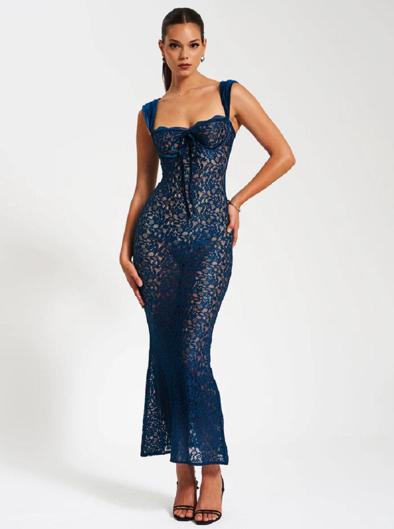 Elegantes Maxikleid aus Spitze für besondere Anlässe