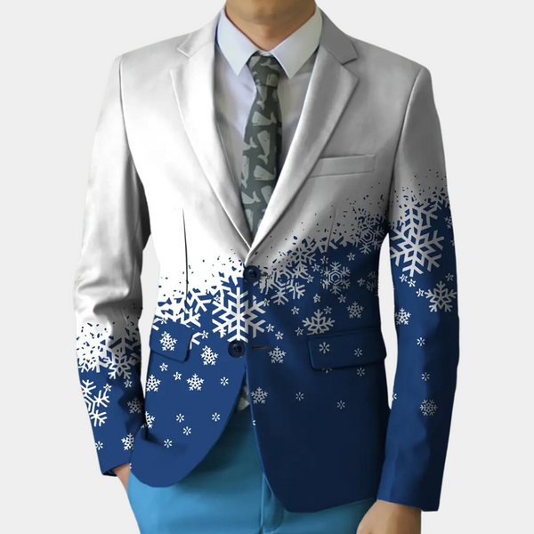 Eleganter blauer Blazer für Männer