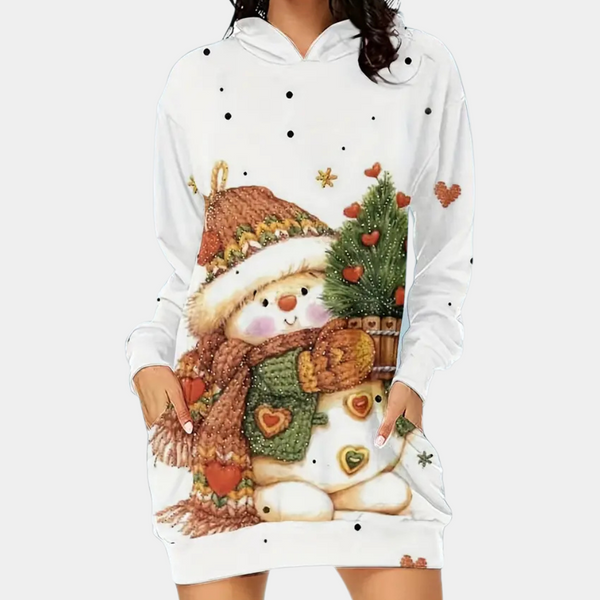 Elegante Damen Weihnachtskleid für Festliche Anlässe