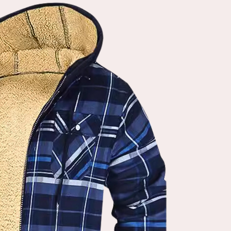 Kuscheliger, warmer Kapuzenpullover für Männer