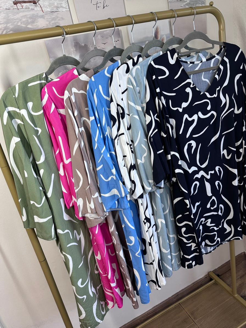 Leichtes Kleid in A-Linie für dich