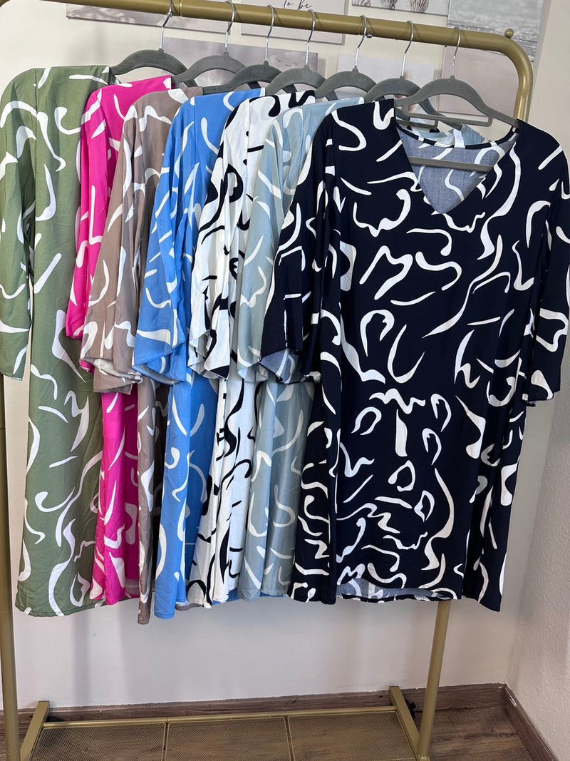 Leichtes Kleid in A-Linie für dich