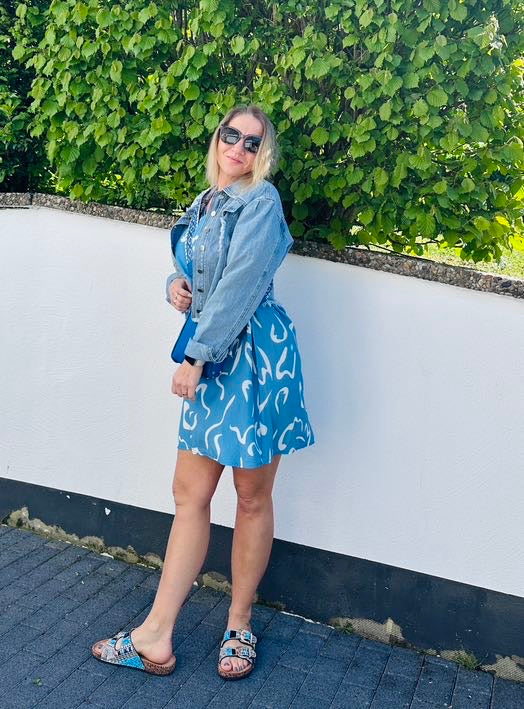 Leichtes Kleid in A-Linie für dich