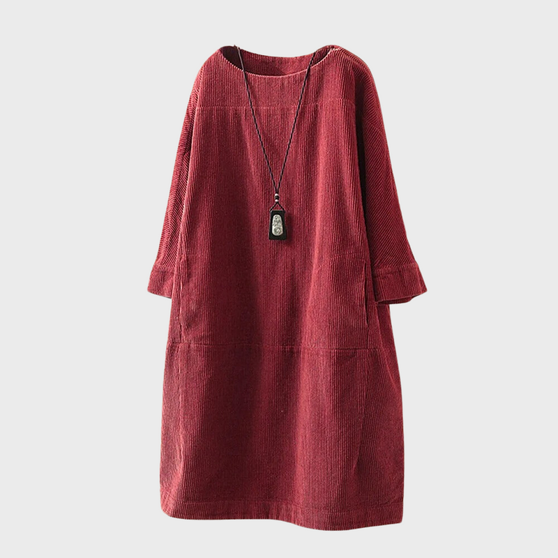 Idunn - Cord-Kleid für Damen