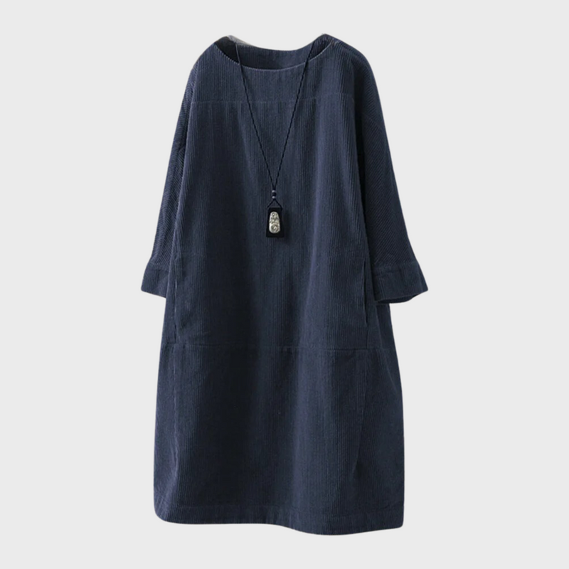 Idunn - Cord-Kleid für Damen