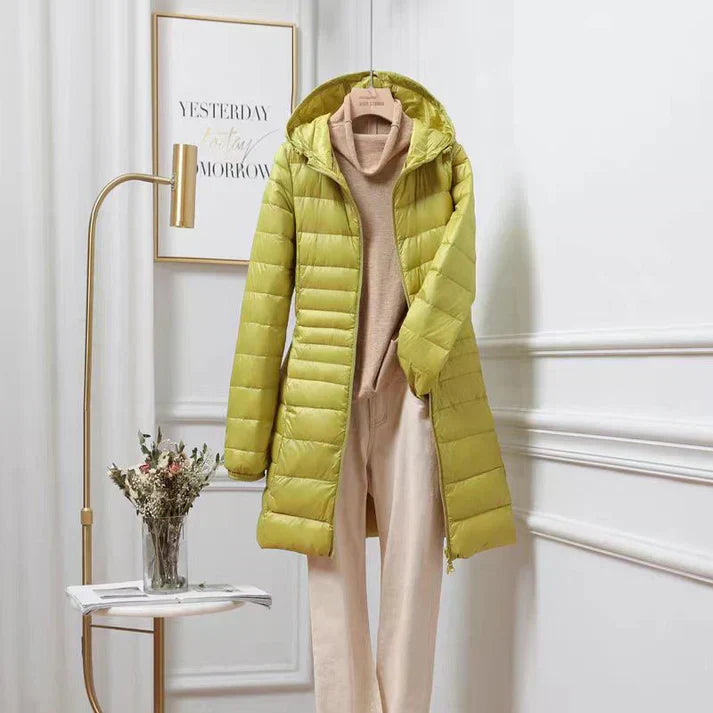 Warme und leichte Daunenjacke für jeden Tag