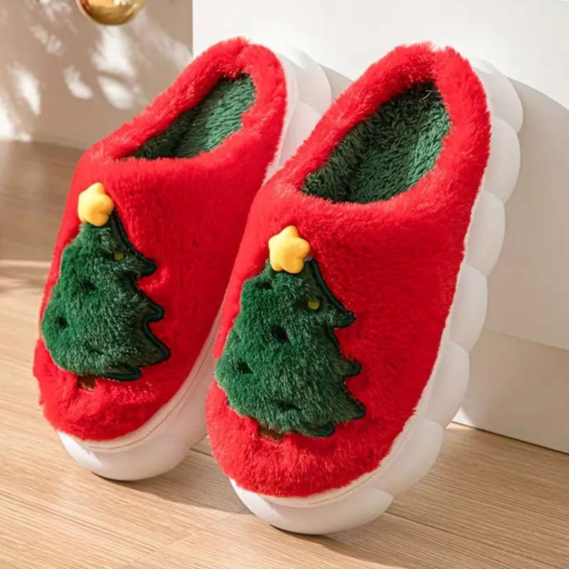 LUMINOSA - Modische Weihnachts Pantoffeln für Damen