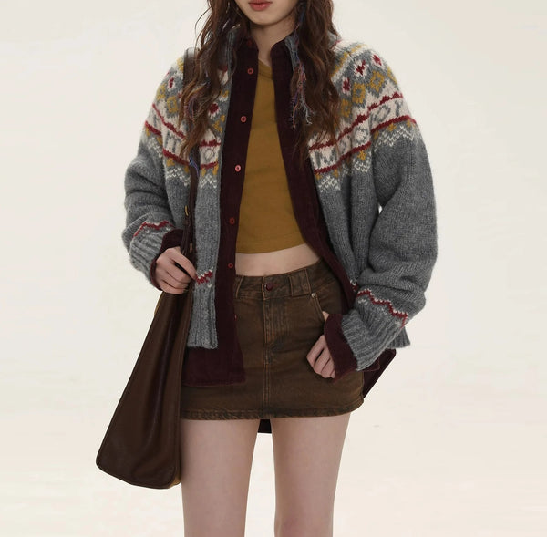 Elegante und weiche Strickjacke