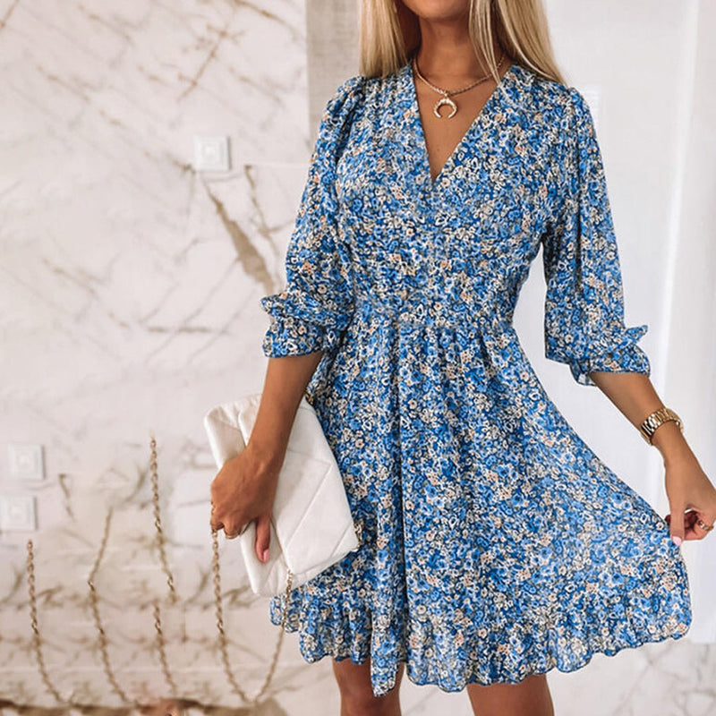 Elegantes Midi Kleid für Damen – Perfekt für den Sommer
