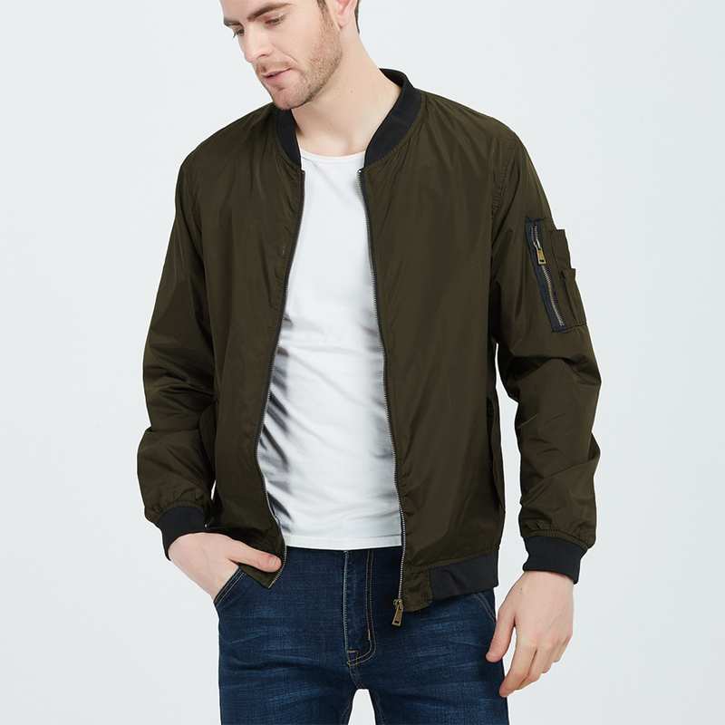 Weicher Vintage-Bomberjacke für Herren