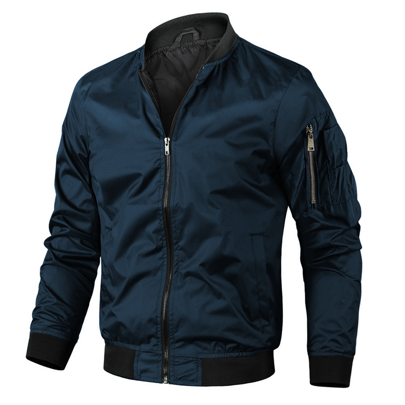 Weicher Vintage-Bomberjacke für Herren