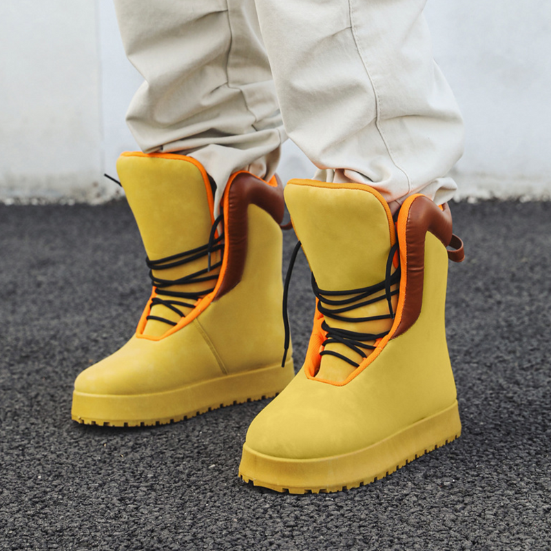 Elegante Herrenschuhe im Cowboy-Stil