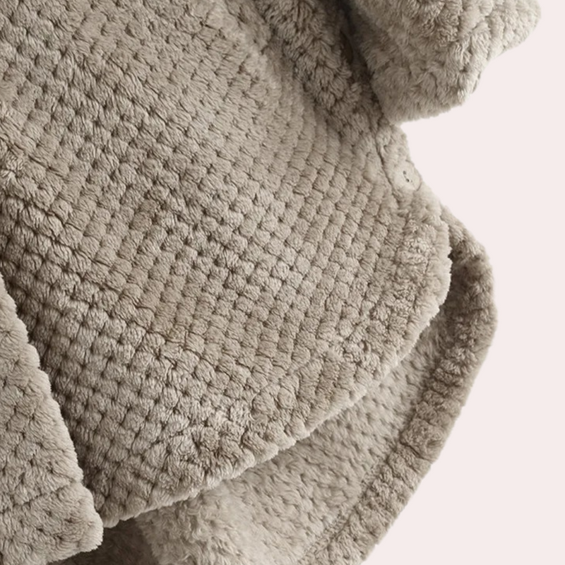 Weiche und bequeme Damen-Hoodiejacke