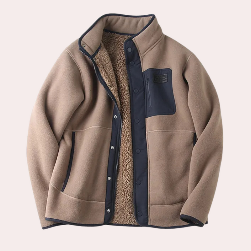 Elegante und warme Jacke für Männer
