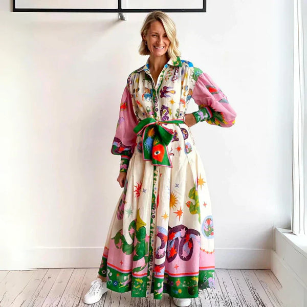 Elegantes Italienisches Kleid Für Festliche Anlässe