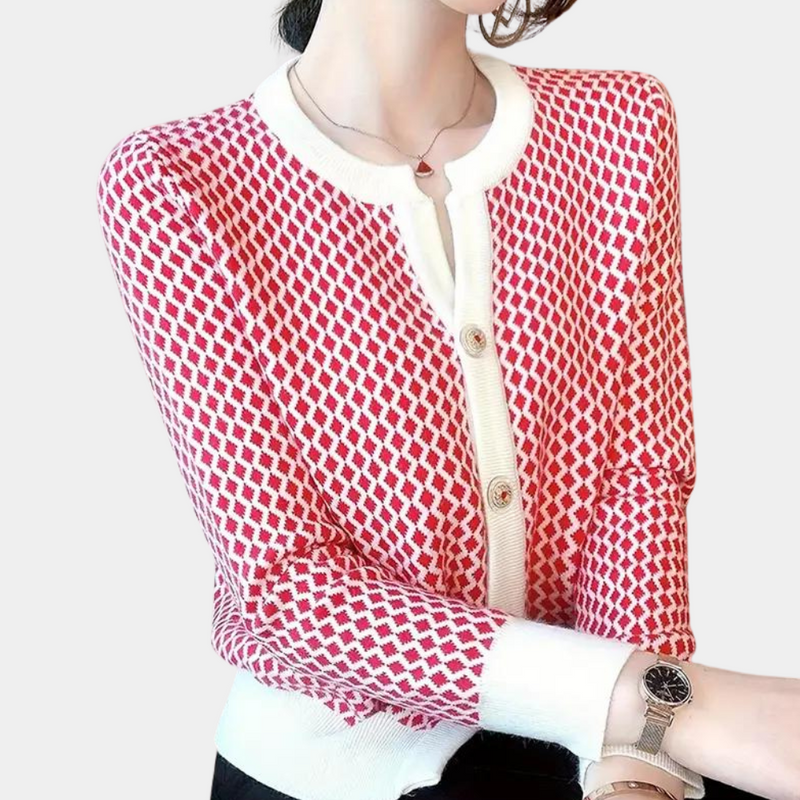 Elegante, weiche Strickjacke für Frauen