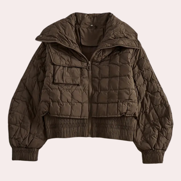 Warme und Stylische Damen-Pufferjacke