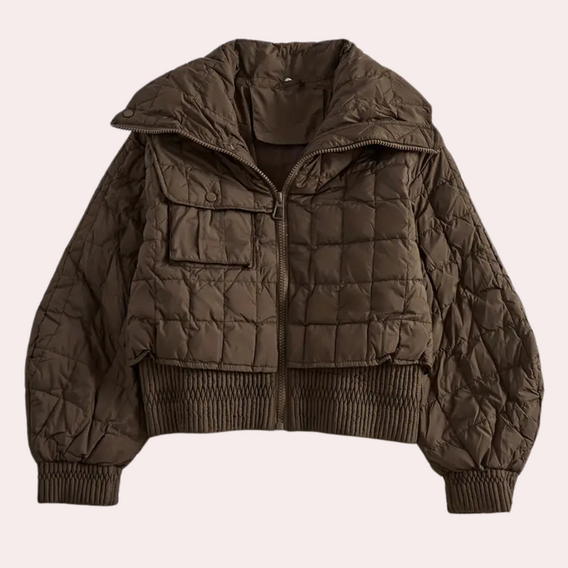 Warme und Stylische Damen-Pufferjacke