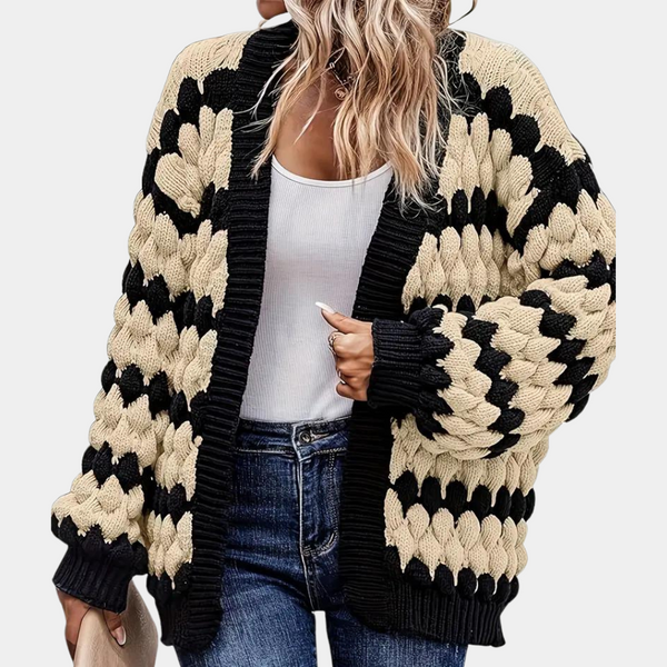 Warme und elegante Strickjacke für Damen