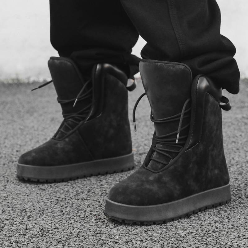 Elegante Herrenschuhe im Cowboy-Stil