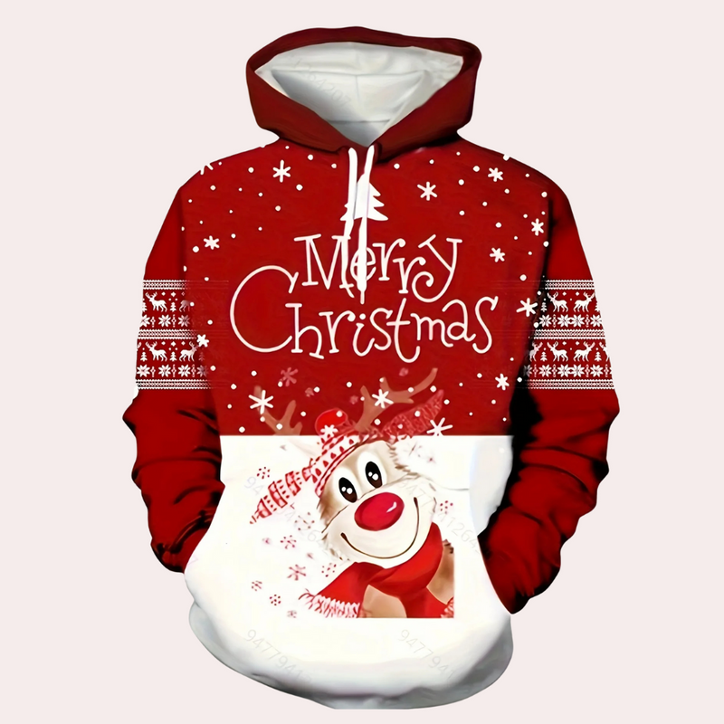 Warmer festlicher Hoodie für Herren