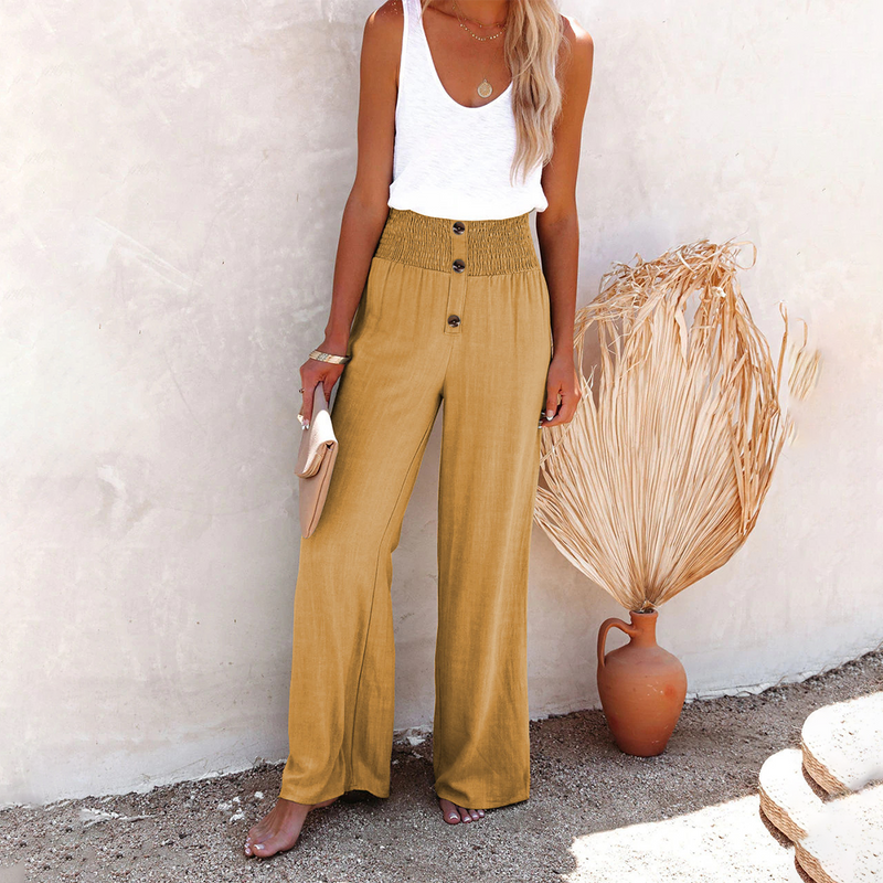 HILLA - High-Waist Weite Hose