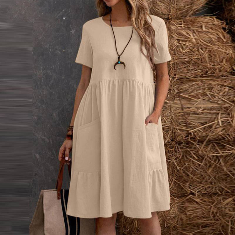Bequeme und luftige Sommerkleid für entspannte Tage