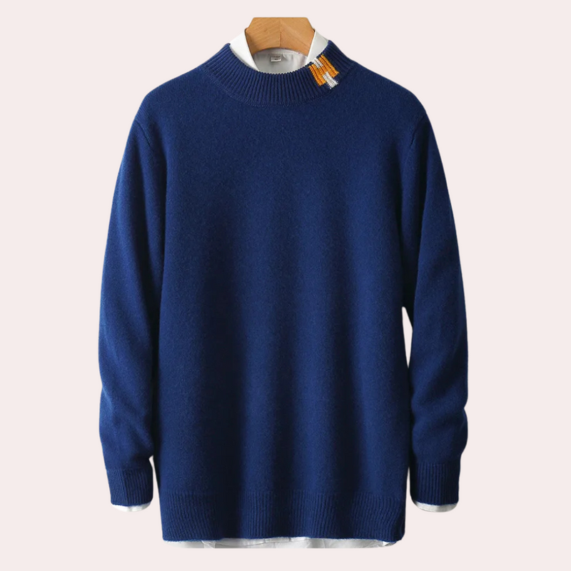 Bequeme und weiche Herrenstrickjacke