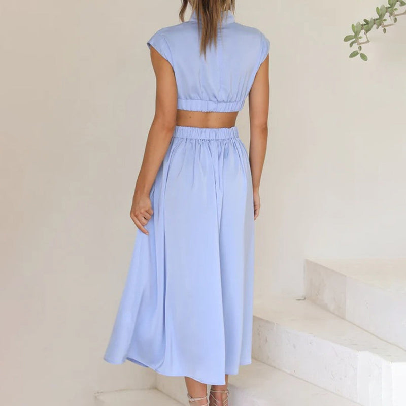 Bequeme elegante Sommerkleid für besondere Anlässe