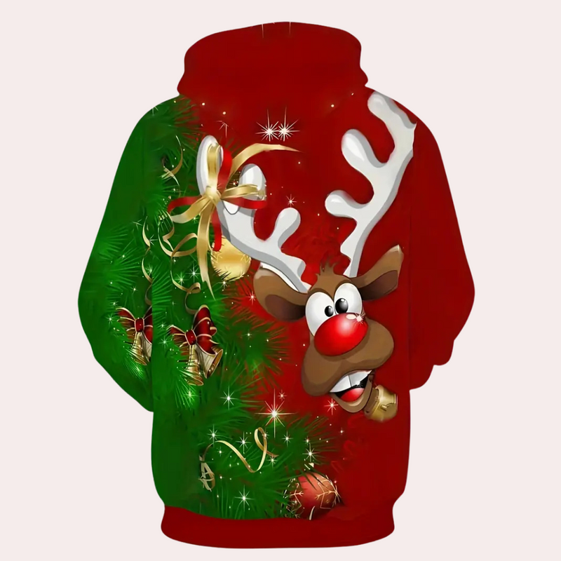 Warme festliche Herren-Hoodie
