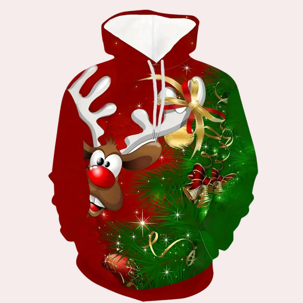 Warme festliche Herren-Hoodie