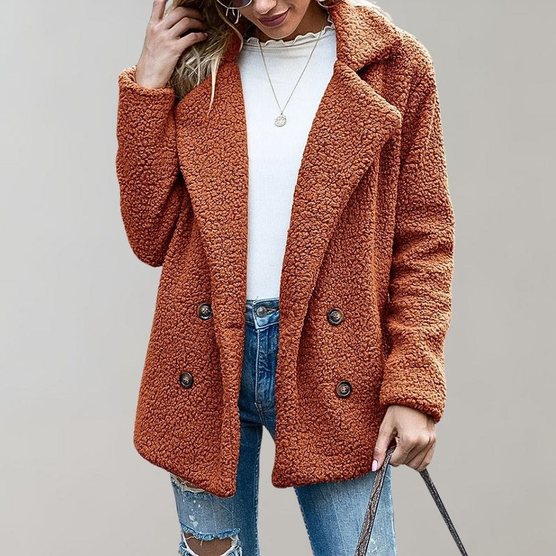 Warme und stilvolle Damenjacke