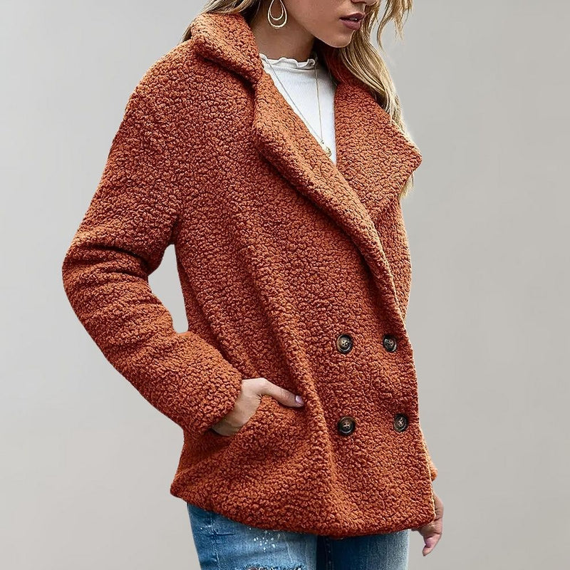 Warme und stilvolle Damenjacke