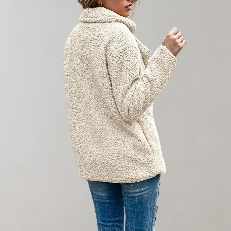 Warme und stilvolle Damenjacke