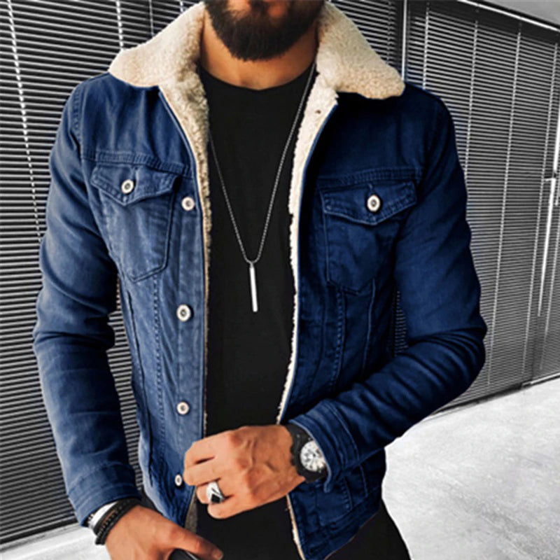 Elegante und warme Jacke für Männer
