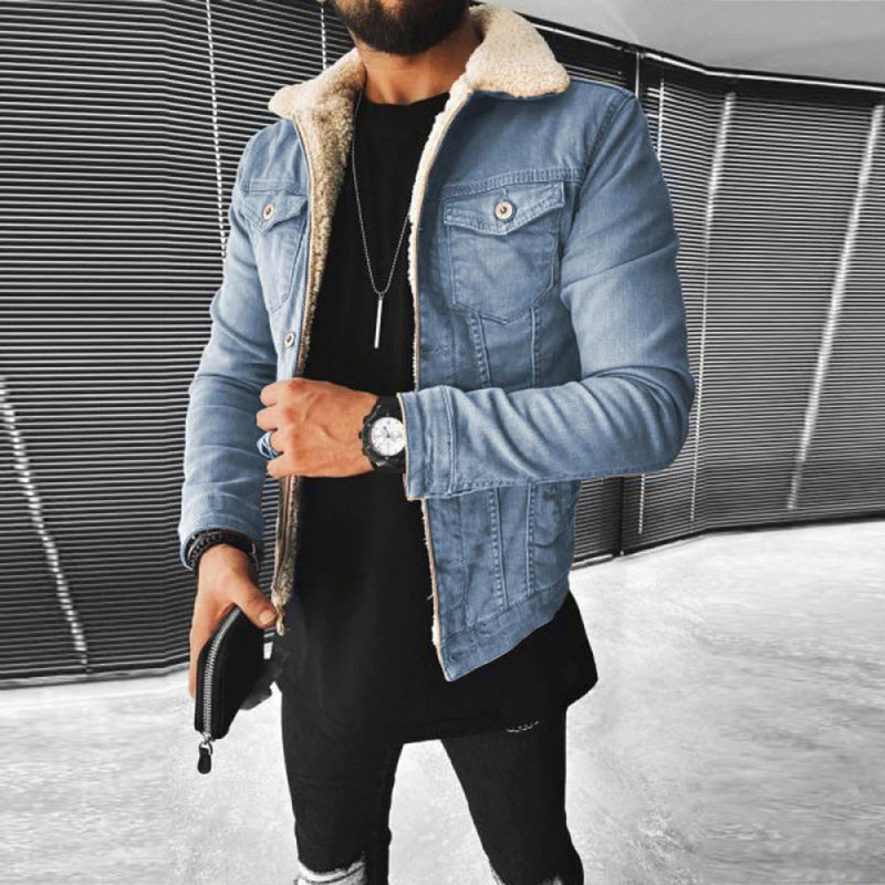 Elegante und warme Jacke für Männer