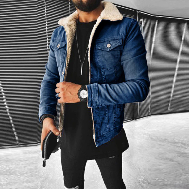 Elegante und warme Jacke für Männer